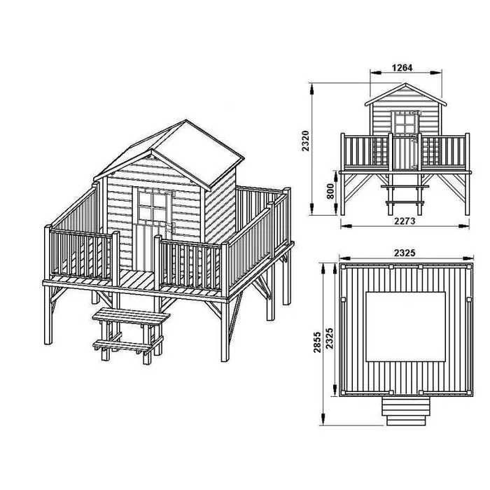 Foisor + constructii lemn