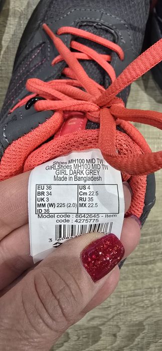 Обувки Quechua  номер-35,37,38