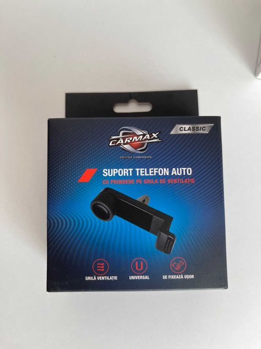 Suport telefon auto universal – prindere fixă / livrare inclusă