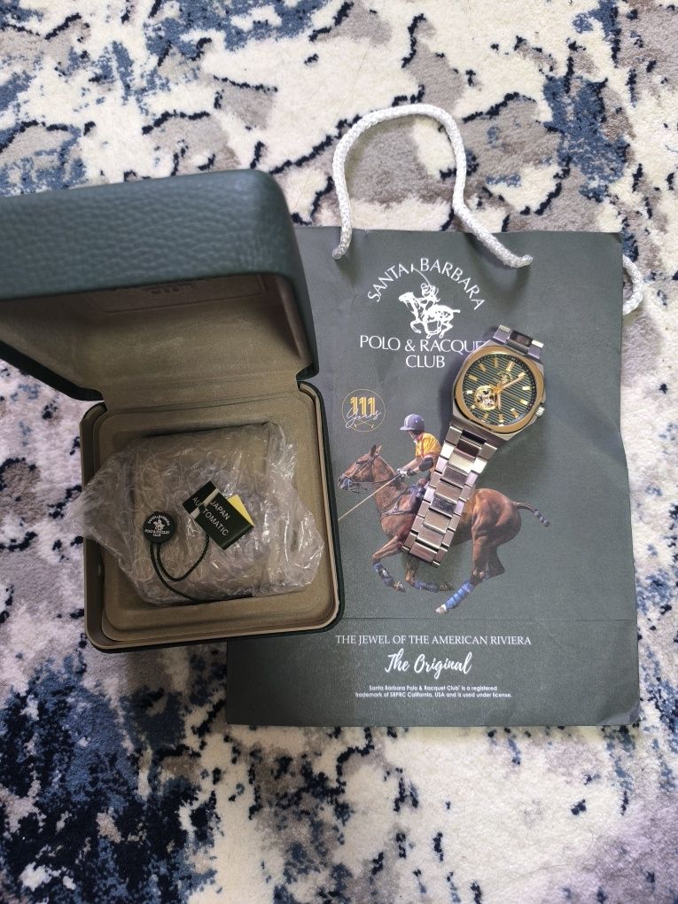 Часы наручные механические polo& racquet club