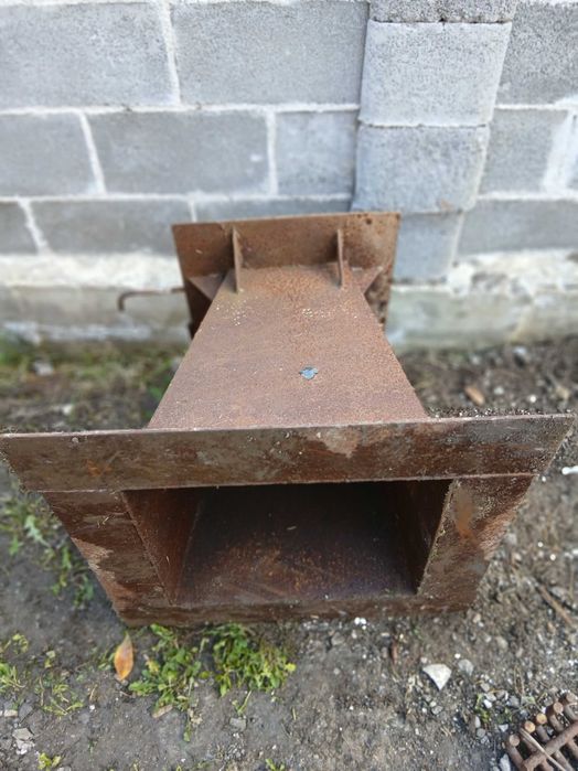 метално тяло за камина