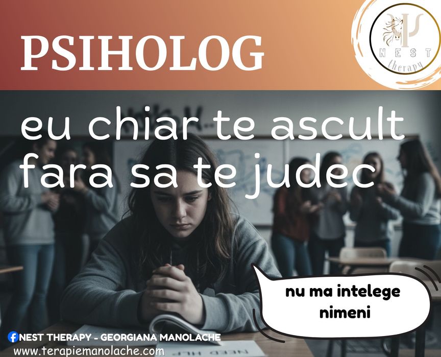 Psiholog adolescenti – Te simți copleșit? Hai să vorbim