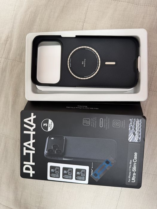 Carcasa Pitaka Kevlar, iPhone 17 Pro Max