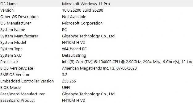Desktop PC Light Gaming