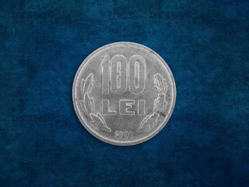 Moneda 100 lei editie 1991 - Mihai Viteazul