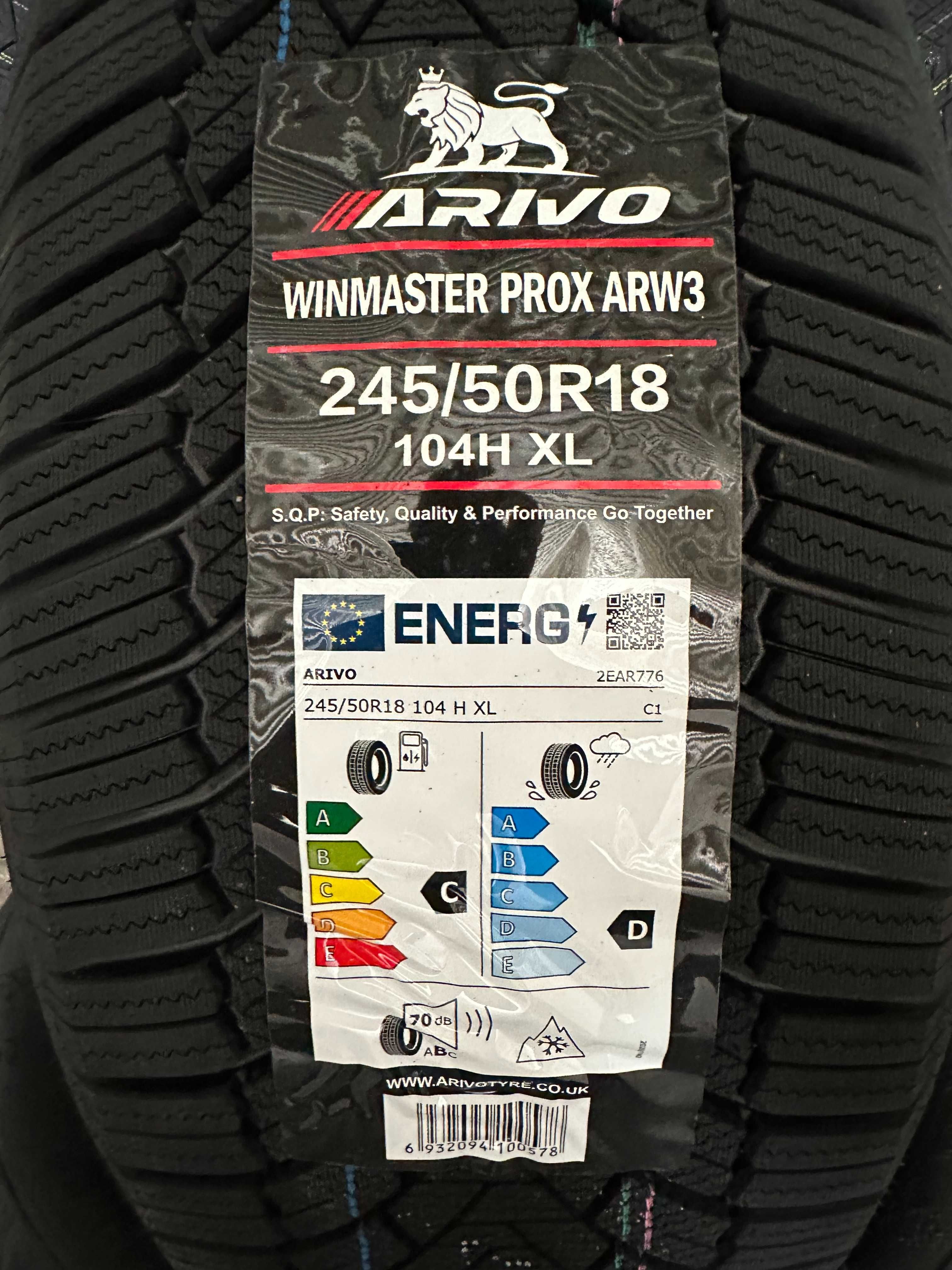 Нови Зимни Гуми Arivo Winmaster Prox Arw 3 245/50R18 104H Xl Нов Dot