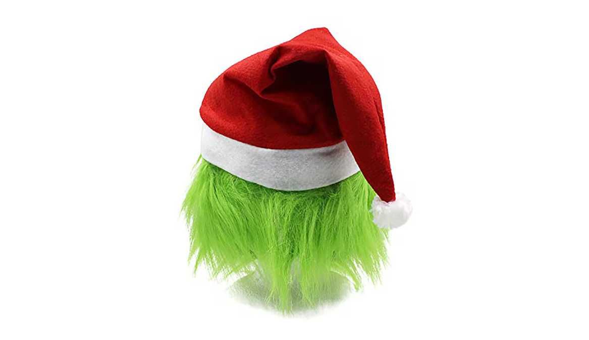 Masca Grinch manusi verde pentru Halloween Craciun petrecere bal