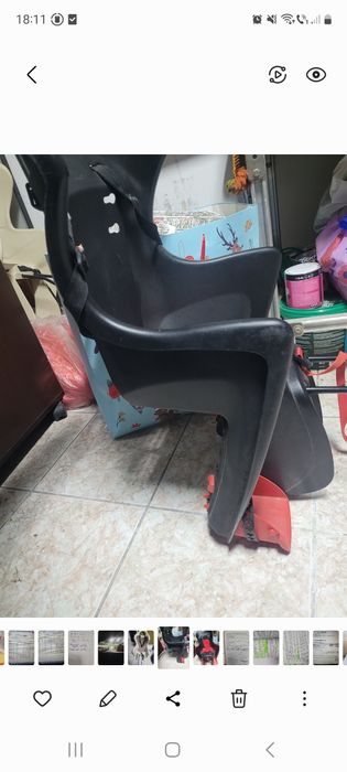 Scaun bicicleta copii