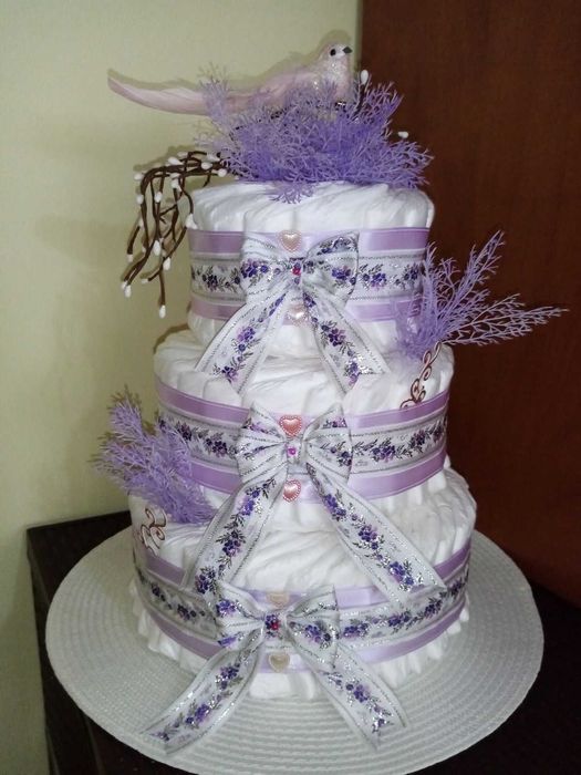 Torturi din pampersi pentru diverse evenimente