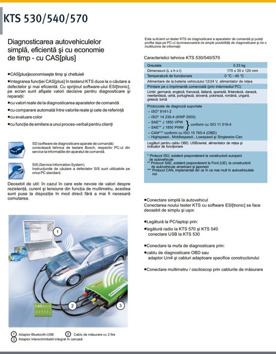 Diagnoza auto Bosch Esitronic