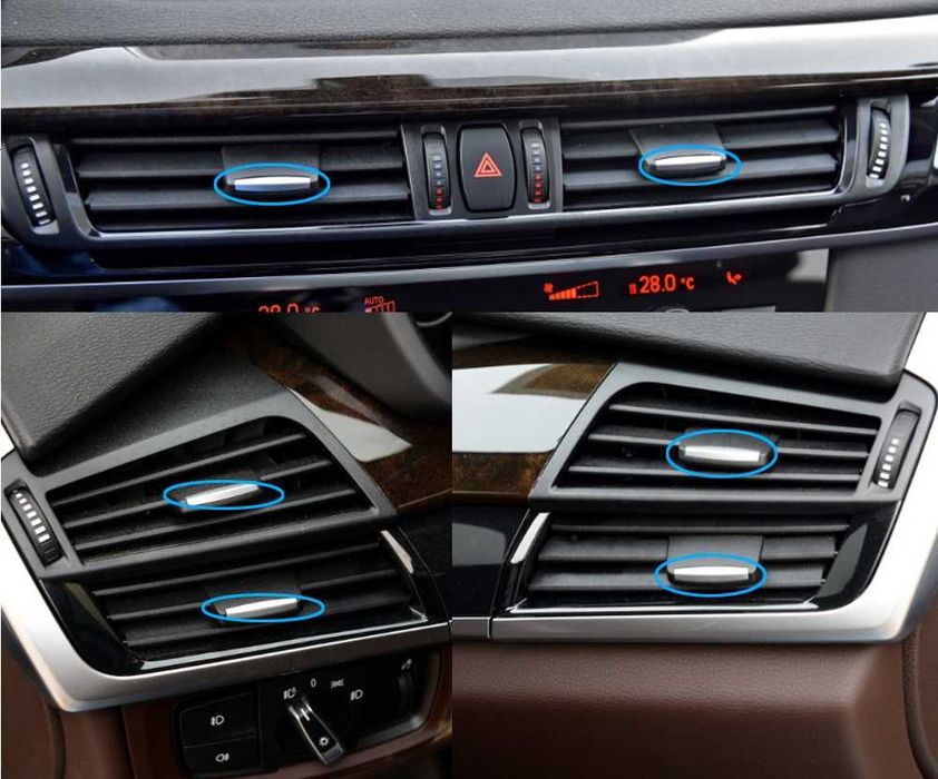 Ornamente Pin Grila Ventilatie Aer BMW X5 X6 X5M X6M F15 F16 F85 F86