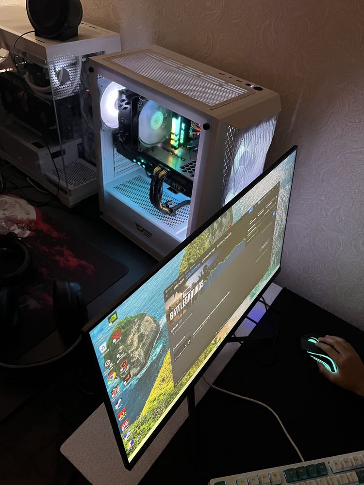 Игровой компьютер в полном комплекте core i5 12400f rtx 3080