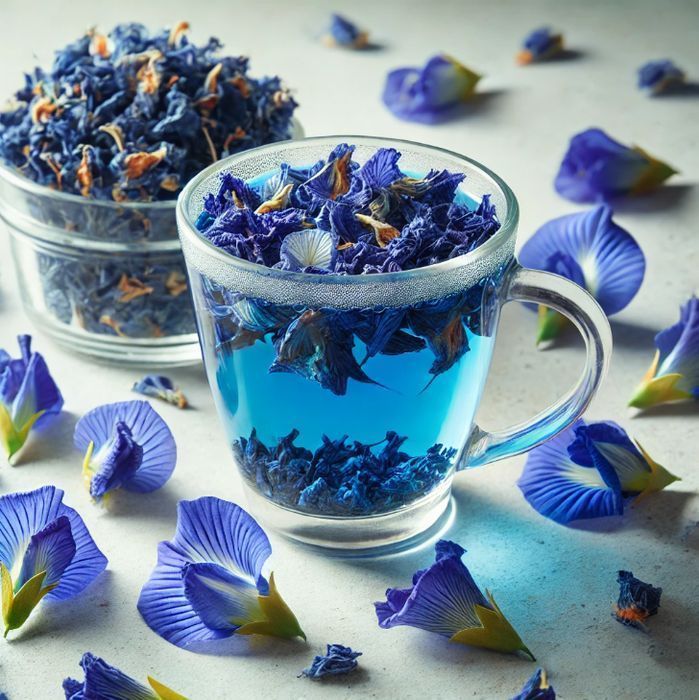 Анчан тайский синий чай (краситель листовой ) 250 гр