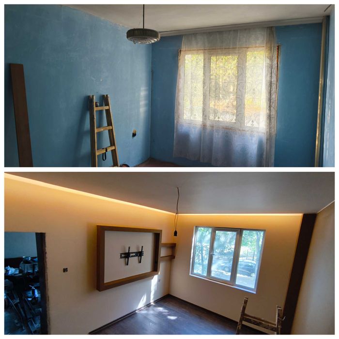 Вътрешни ремонти  и декоративни мазилки