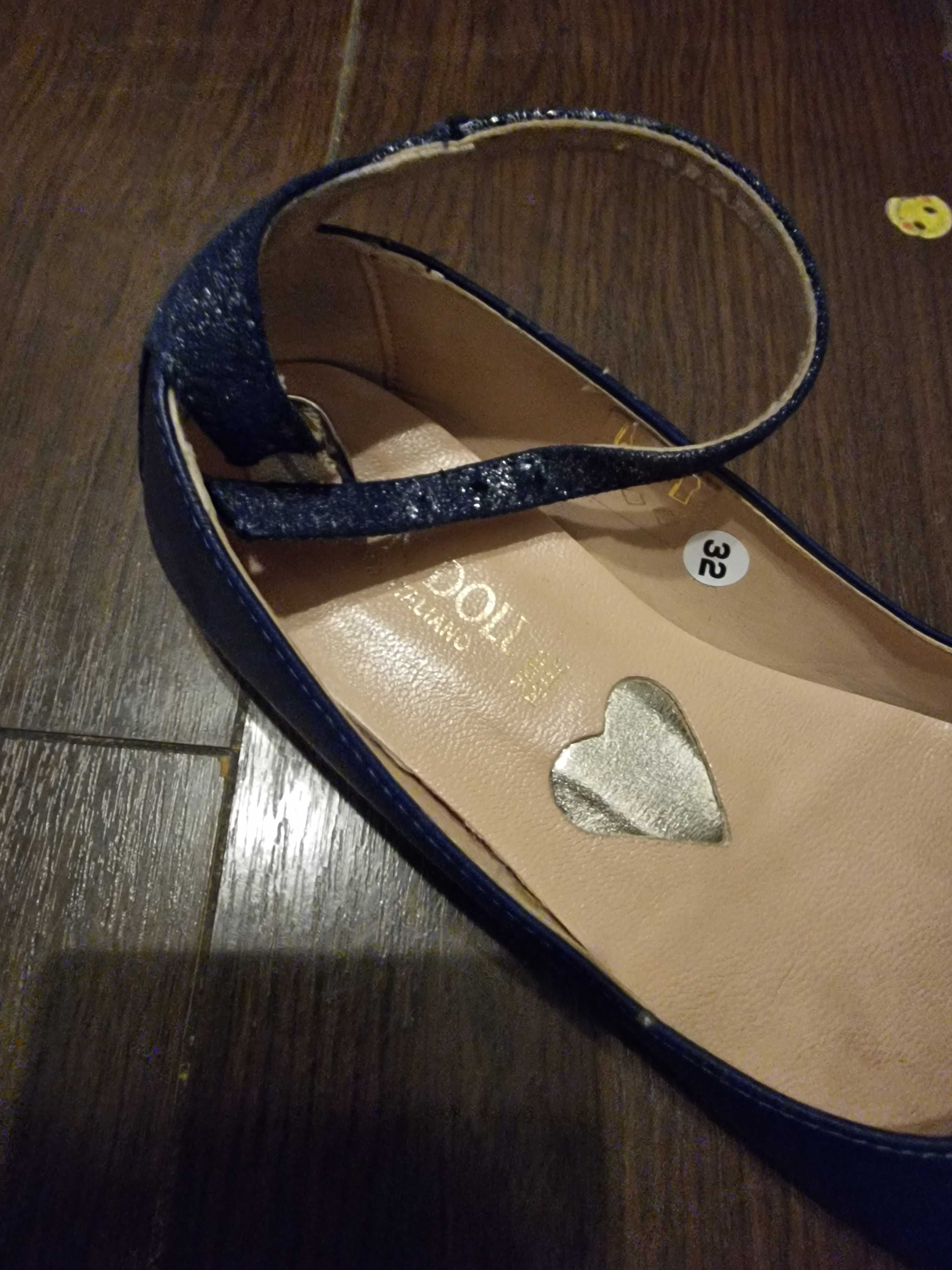 Pantofi fete piele