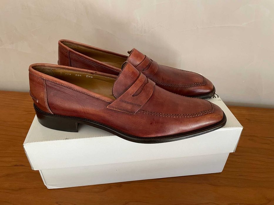 Pantofi eleganti maro piele Navyboot barbati