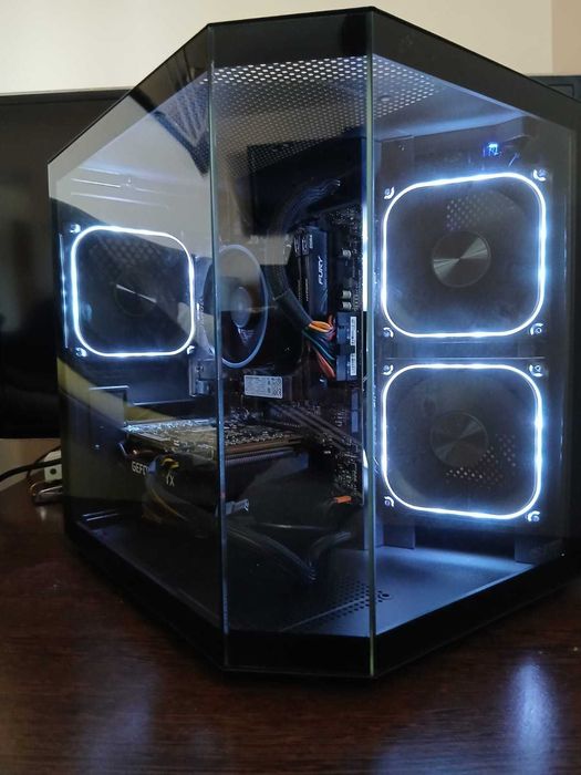 PC GAMING NOU Ryzen 5 3600 / RTX 2060 / 16GB RAM /NVMe 512GB–piese noi