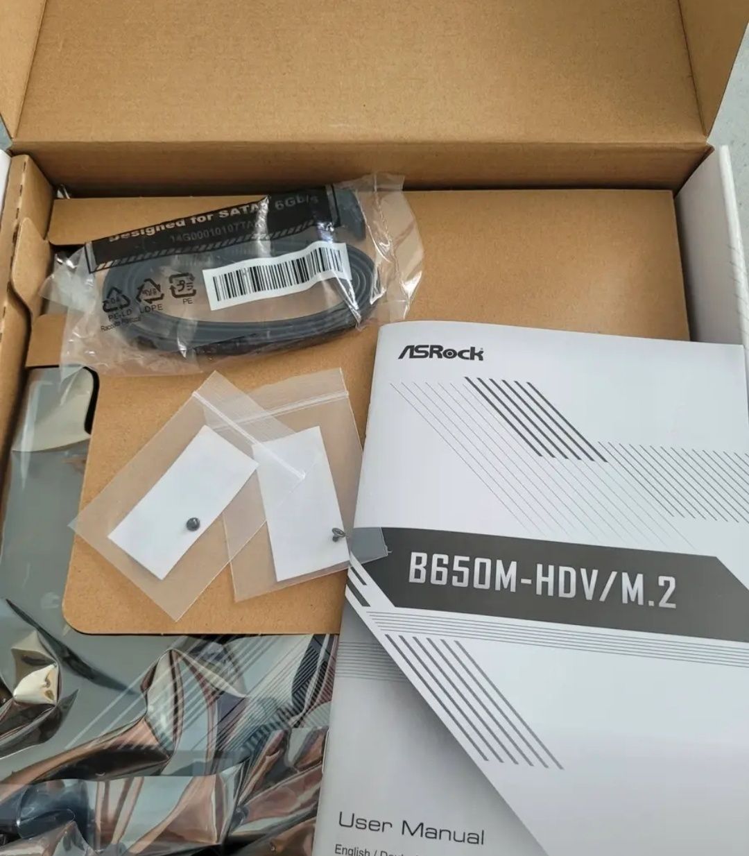 Asrock B650M HDV-M.2 материнская плата + WiFi×Bluetooth модуль