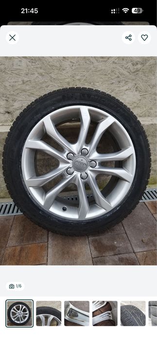 Vand jante audi 245/45/18 stare buna