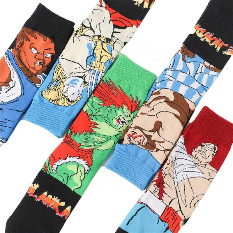 Happy socks-Madsocks-Street Fighter - луди,весели,цветни,шарени чорапи