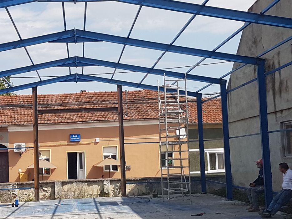 Vand structura metalica ferme Metalice