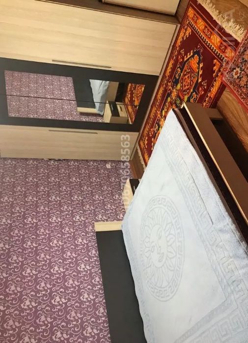 Спальная со шкафом и тумбами