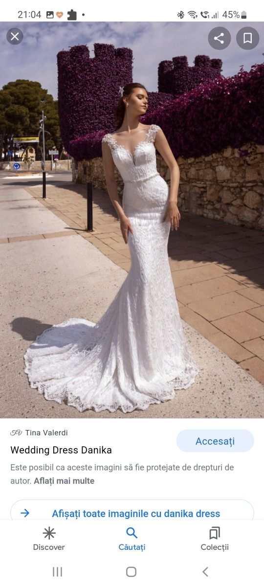 Rochie de mireasa mărimea 36/38