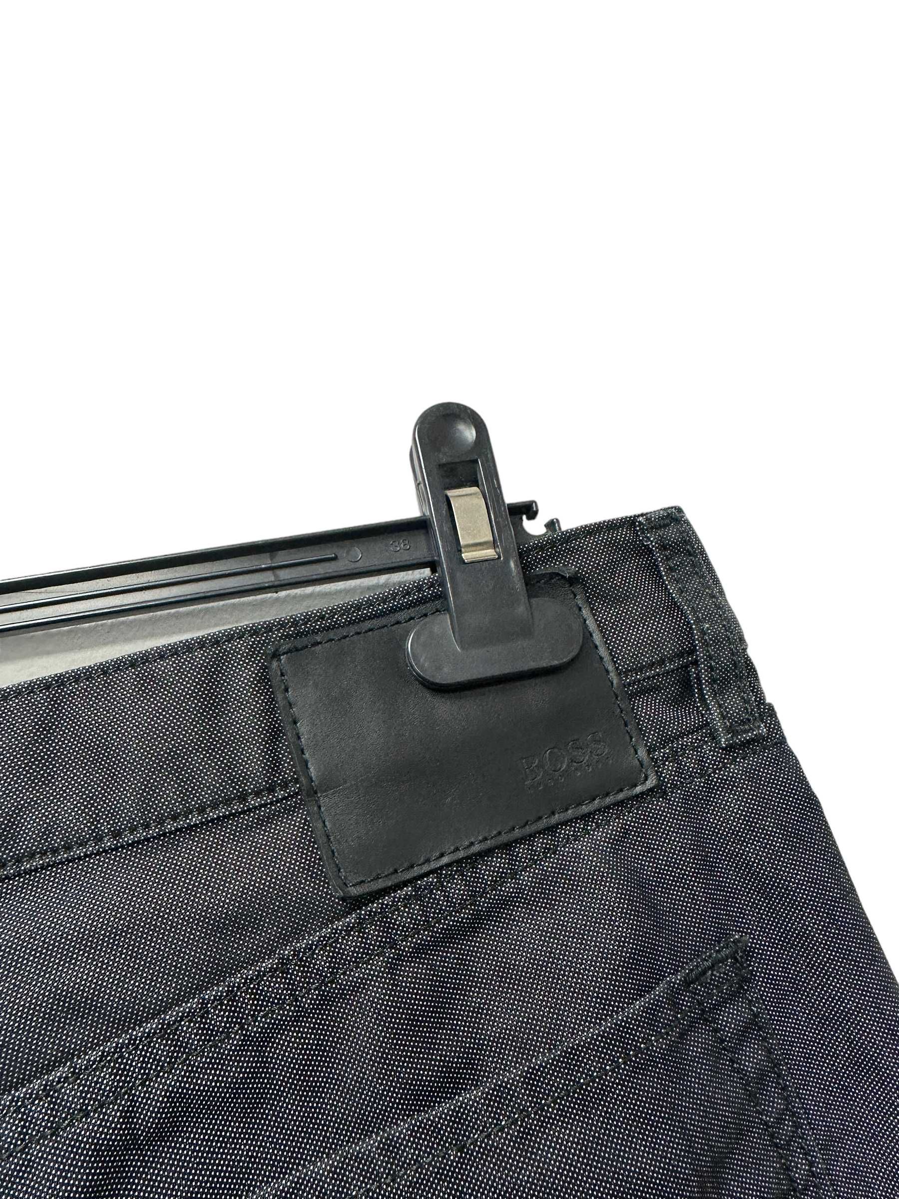 HUGO BOSS размер 36 мъжки дънки - панталон черно - сиво
