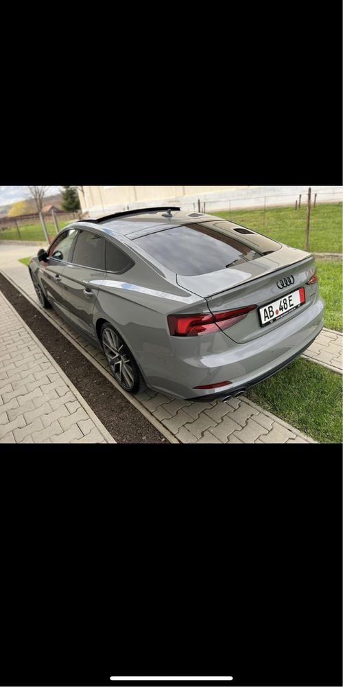 -Audi A5 Sportback- culoare Nardo Gray & Black