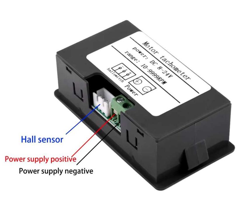 Tahometru turometru indica turatie tractor motor combina strung 12/24V
