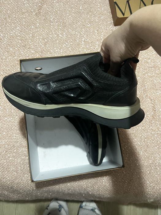 Кожаные турецкие кроссовки демисезон