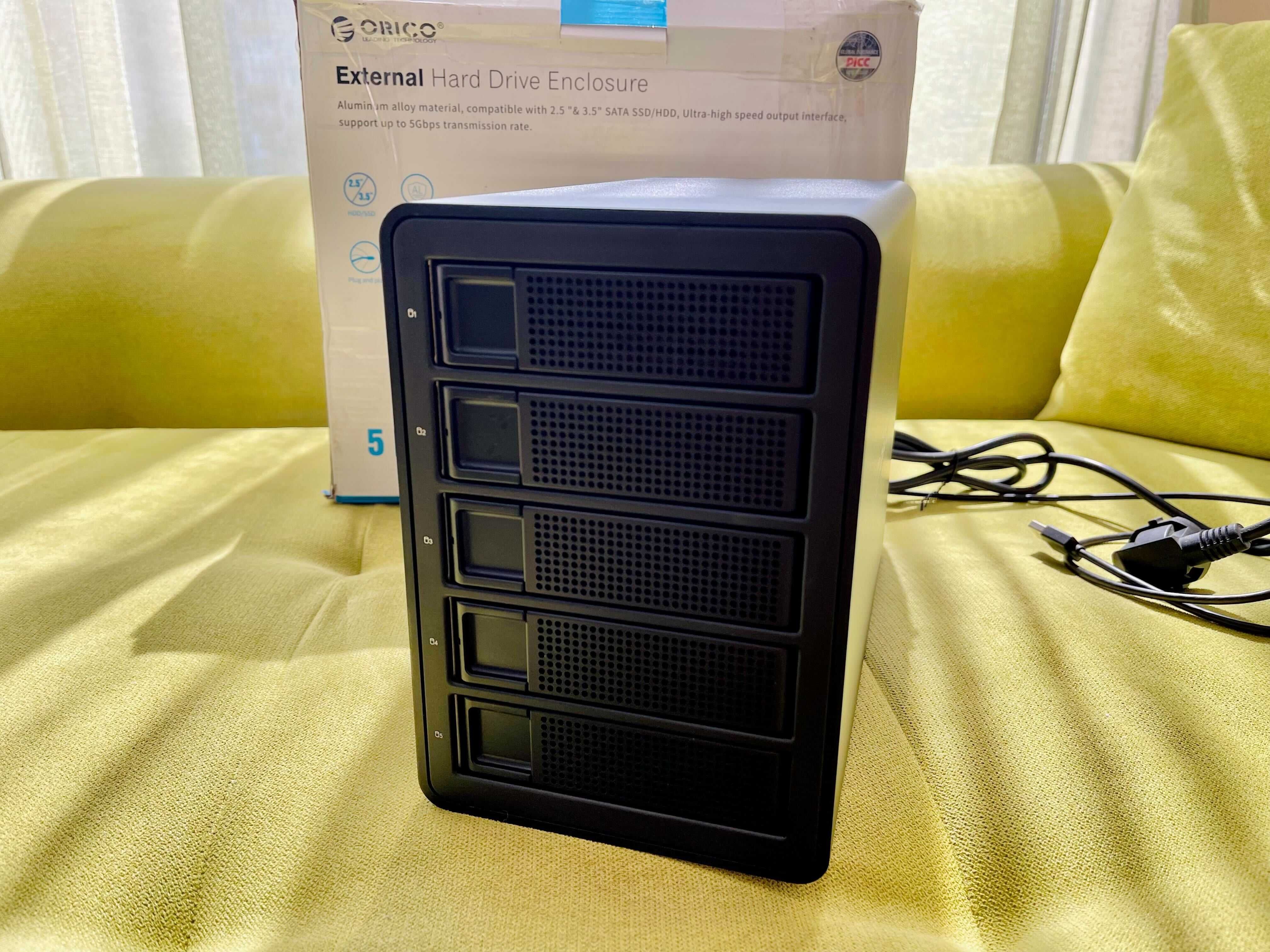 HDD докинг станция за 5 диска Orico