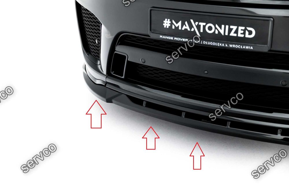 Prelungire splitter bara fata Land Rover Range Rover SVR 2018-2022 v2