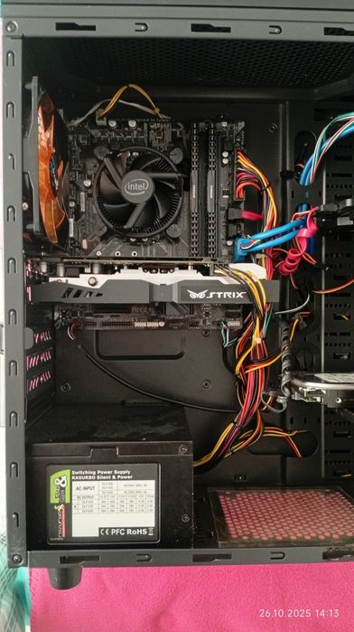 PC gaming, HexaCore i5 9400F la 4,1Ghz, 16Gb ddr4, ASUS Gtx960, Win 11