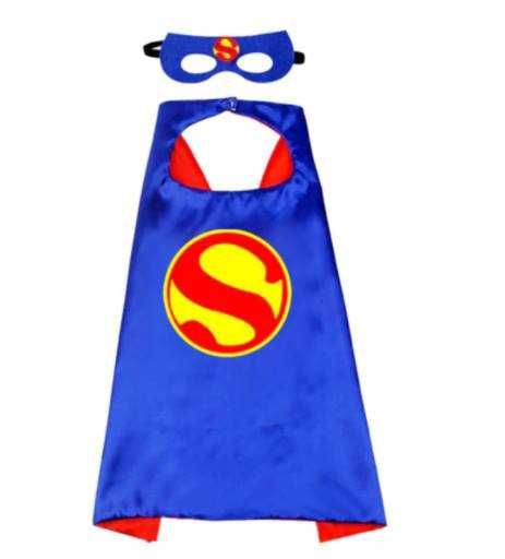 Pelerina costum carnaval Superman Betman copii NOUA