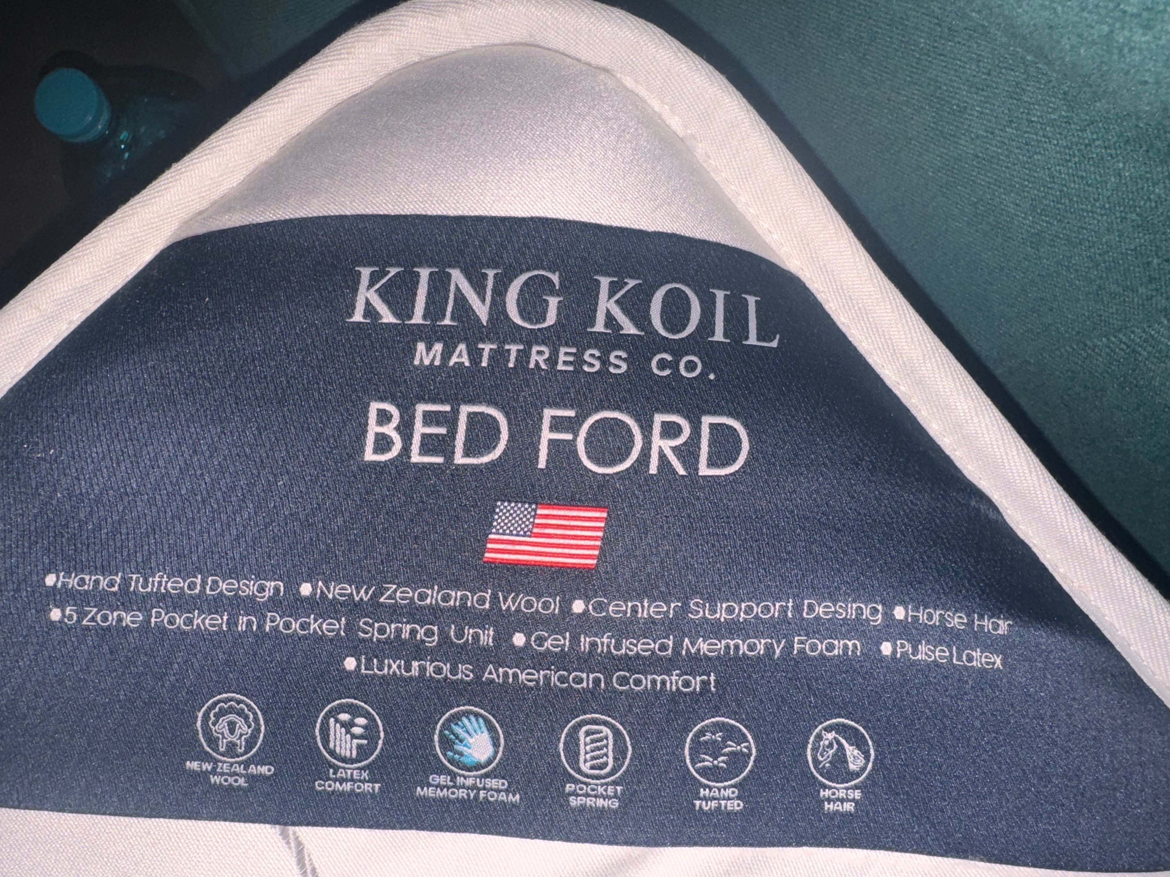 Матрак King Koil Bedford Luxury 180/200