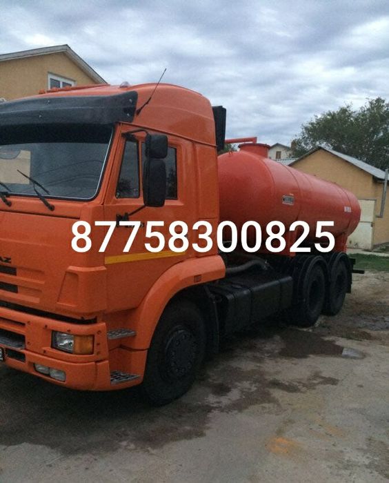 Откачка септиков Камаз (вакуум) 10 куб