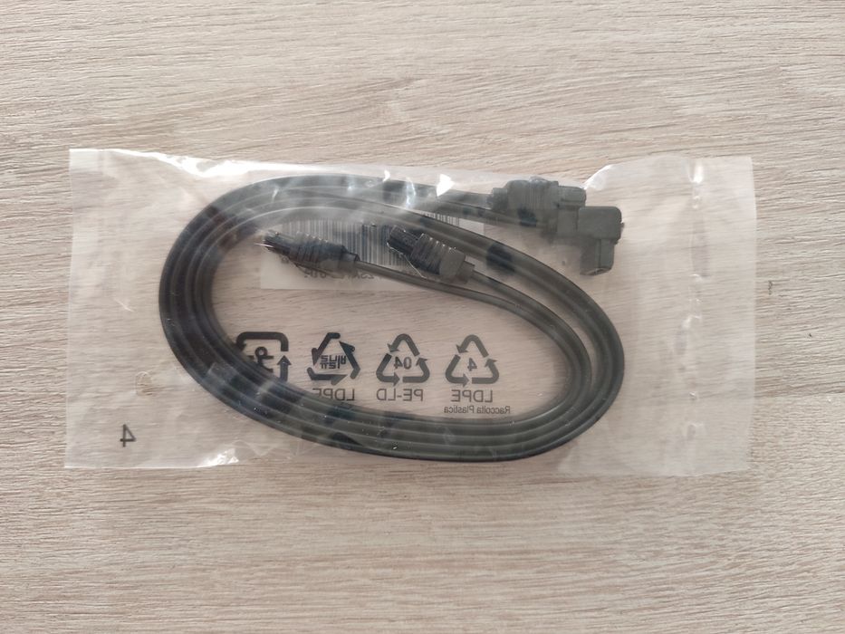 Высокоскоростные кабели SATA 3.0 6Gb/s для HDD и SSD, 2 шт в комплекте