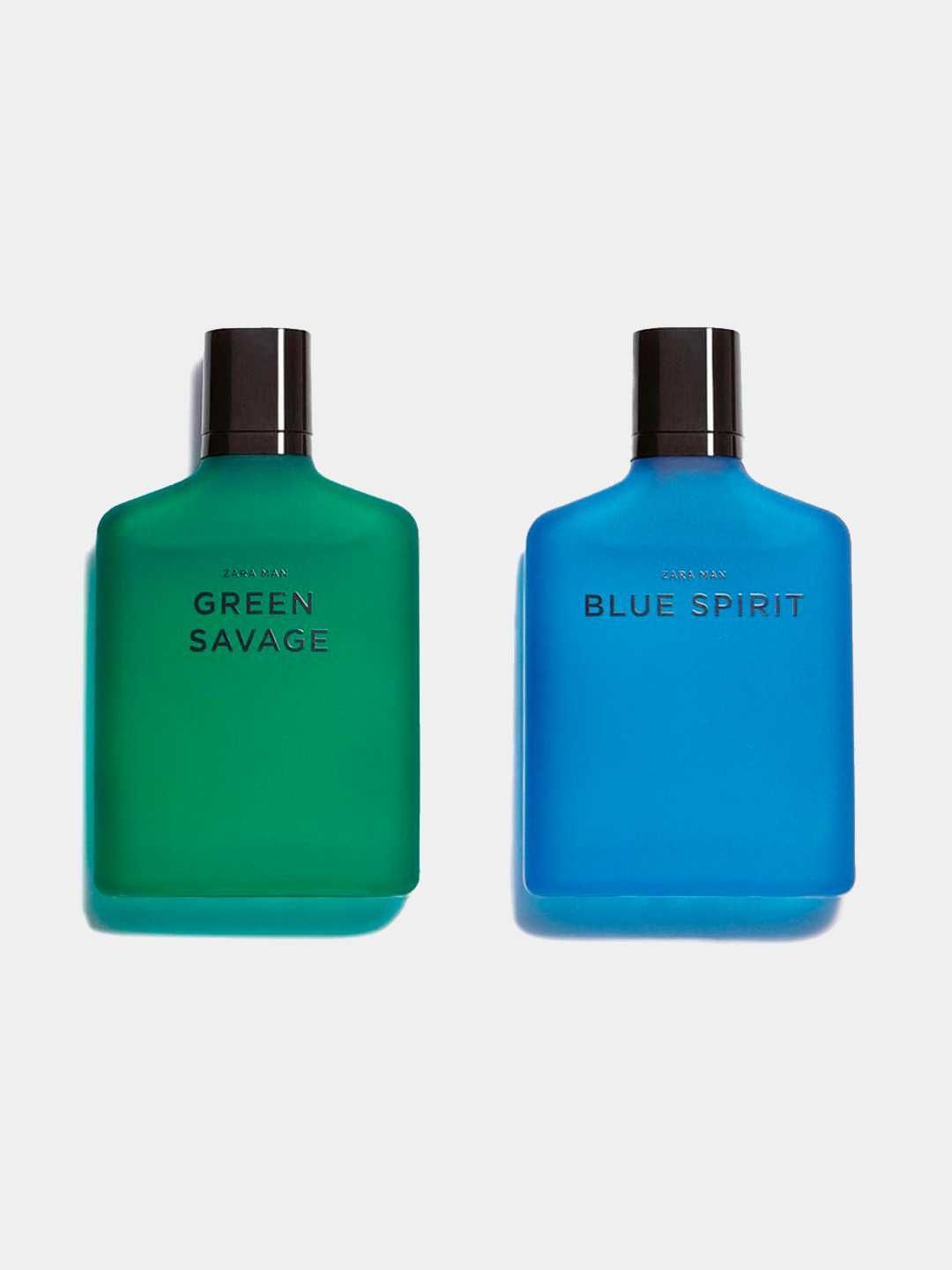(Мужской)Zara Green Savage+Blue Spirit / парфюм / духи / parfum / atir