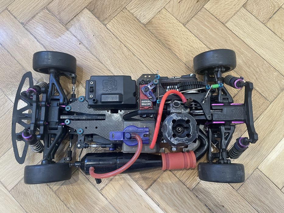 Hobao hyper 10 nitro rc (радиоуправляема кола)