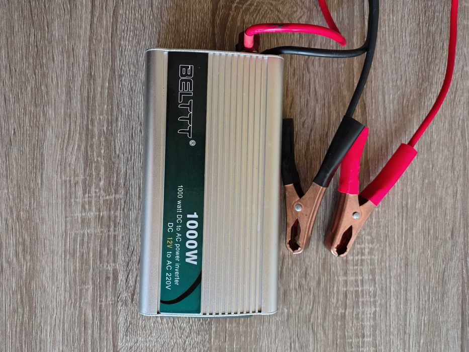 Invertor auto 1000W Belttt 12V – 230V AC, 220V