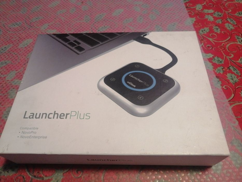 Launcher plus vivotek, adaptor rețea.
