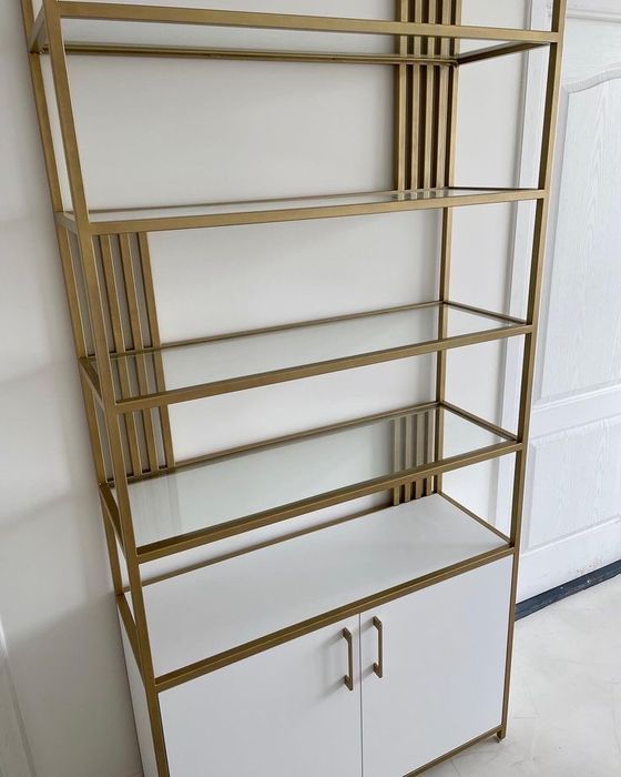 Лофт стеллажы Золотой Для магазина Loft stellajlar magazin uchun