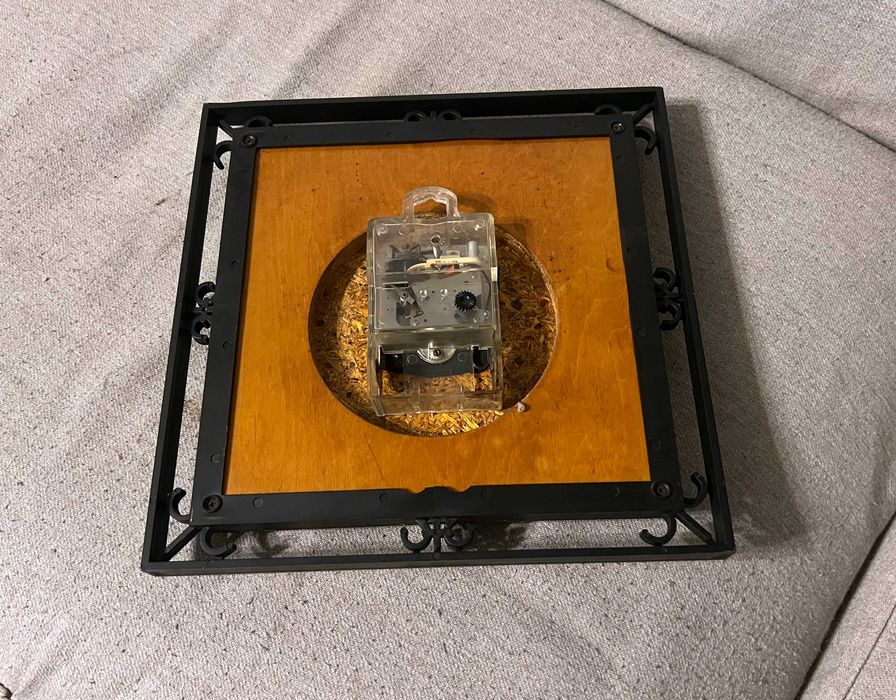 Ceas de perete Yantar CCCP vintage funcțional rar mecanism sovietic