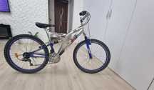 Bicicleta full suspension,aluminiu