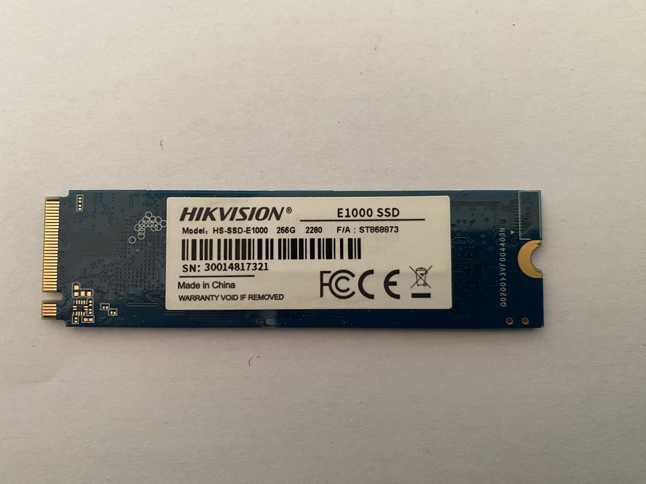 SSD-256Gb m.2 HikVision