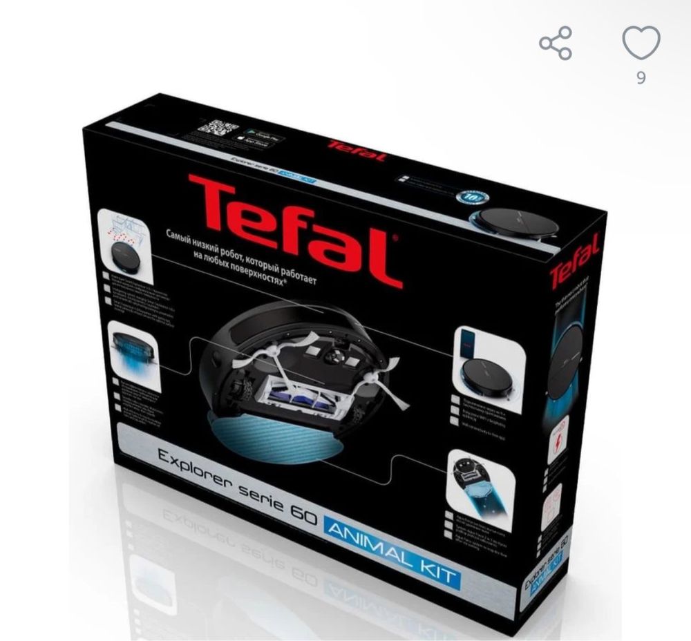 Робот-пылесос Tefal Explorer Serie 40