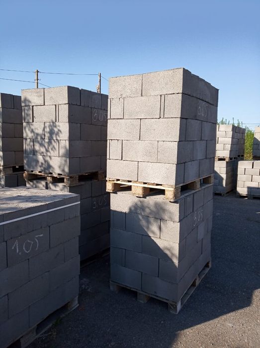 Продам пескоблок, камень рваный,полублок