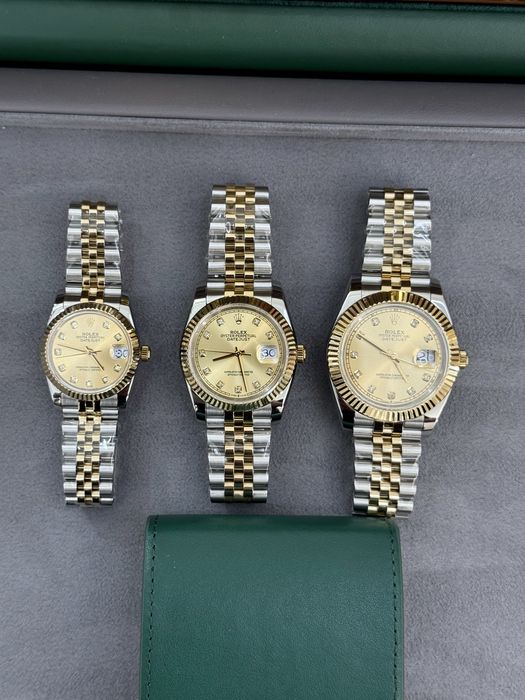 Rolex Date-Just 31/36/41mm Champagne Dial