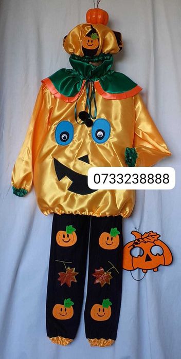 Costum Dovlecel pentru copii marimea 4 si 5 (5-6-7-8 ani)